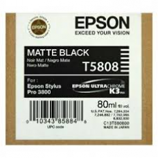 Μελάνι Ink (Γνήσιο) Epson T5808 (C13T580800) Matte Black - 80ml Νίκαια Ρεντης